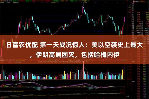 日富农优配 第一天战况惊人：美以空袭史上最大，伊朗高层团灭，包括哈梅内伊