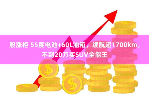 股涨柜 55度电池+60L油箱，续航超1700km，不到20万买SUV全能王