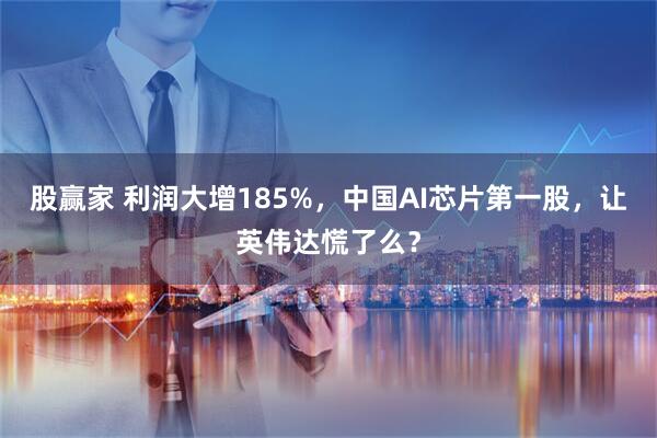 股赢家 利润大增185%，中国AI芯片第一股，让英伟达慌了么？
