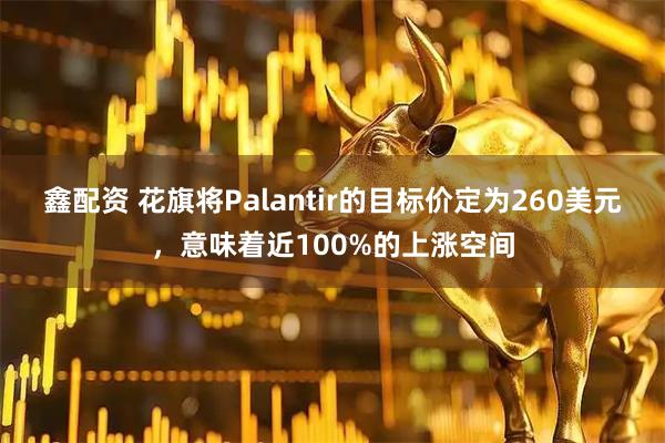 鑫配资 花旗将Palantir的目标价定为260美元，意味着近100%的上涨空间