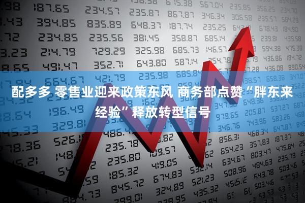 配多多 零售业迎来政策东风 商务部点赞“胖东来经验”释放转型信号